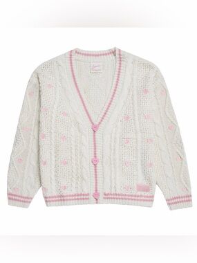 Authentic OFFICIAL Taylor Swift Lover Cardigan Heart Sweater Size M/L NEW